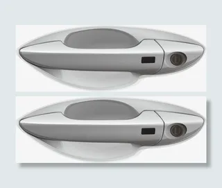 矢量轿车门把手免抠