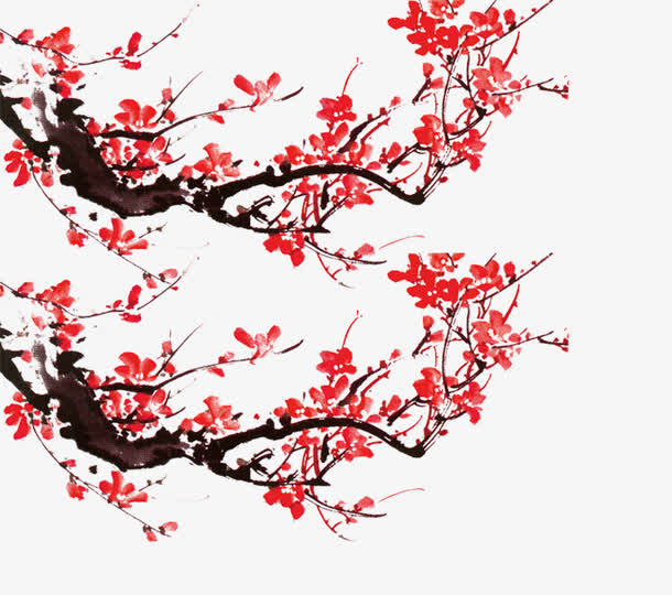 装饰图案梅花免抠