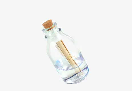 漂流瓶免抠