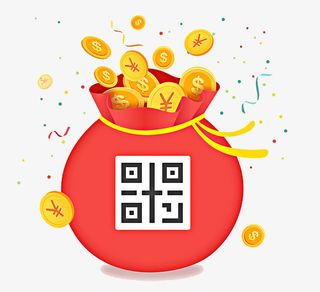 免抠卡通钱袋金币免抠