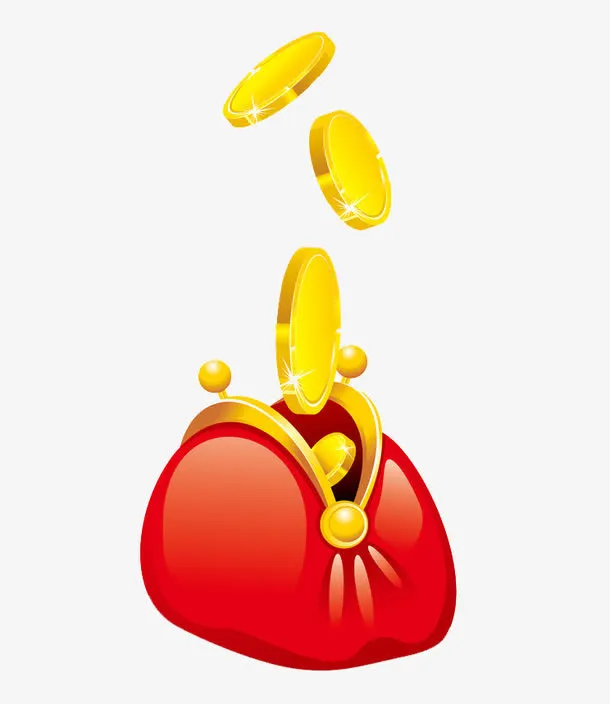 钱包金币免抠