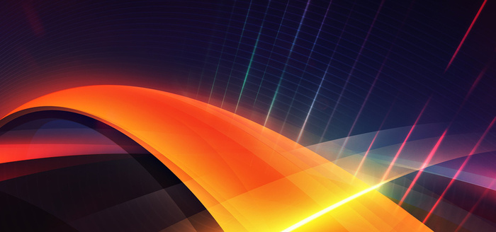 科技商务展板高清