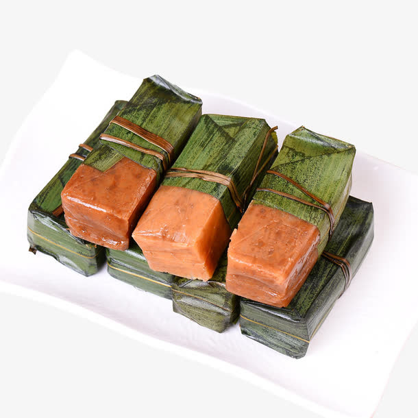 一碟竹叶糕免抠