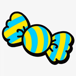 卡通糖果圣诞糖果免抠