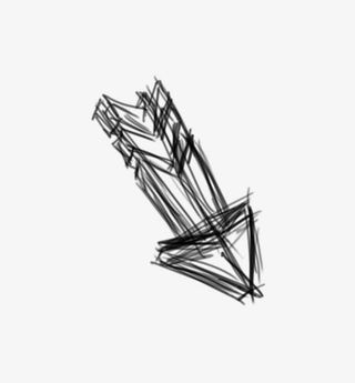 精美手绘箭头免抠