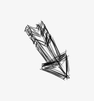 精美手绘箭头免抠