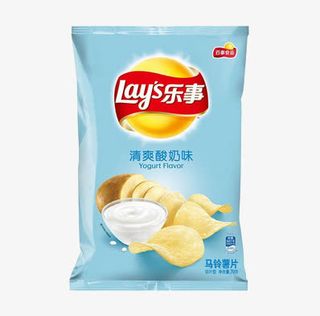 产品实物乐事薯片免抠