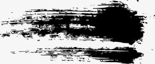 墨迹水墨中国风免抠