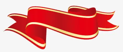 装饰图案 丝带免抠