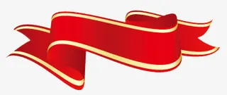 装饰图案 丝带免抠