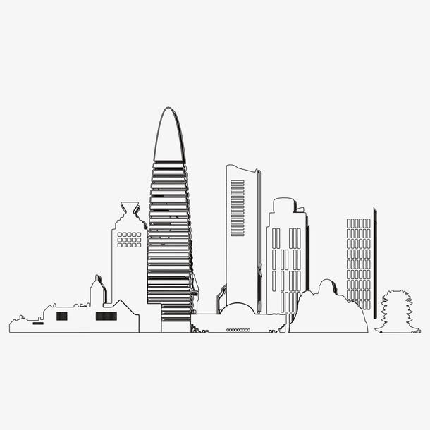 济南风景建筑免抠