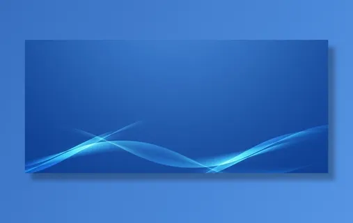 蓝色光影背景免抠