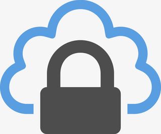云服务安全图标免抠