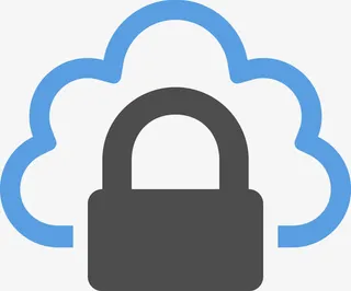 云服务安全图标免抠