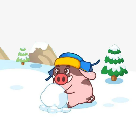 冬天雪地素材免抠