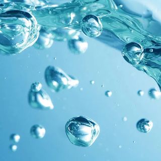 蓝色化妆品背景海报高清