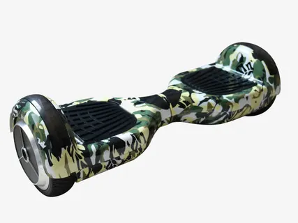 迷彩平衡车免抠