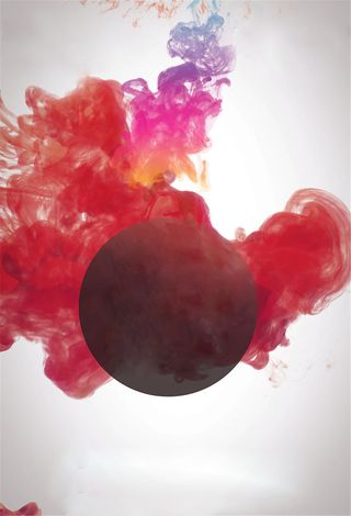 红色水墨背景高清