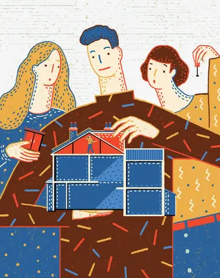 手掌山的楼层免抠