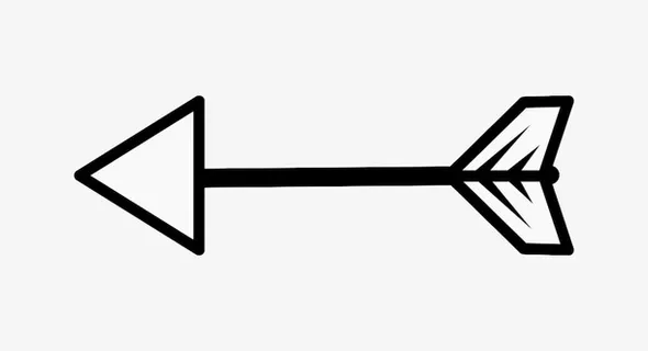 箭头元素简笔箭头免抠素材免抠图标元素