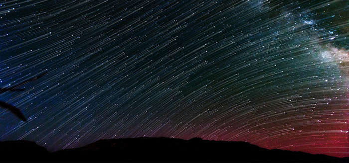 夜晚星空背景图高清