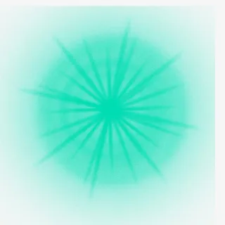 绿色的十字光免抠