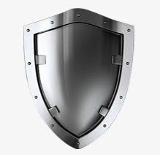 金属盾牌游戏实物免抠