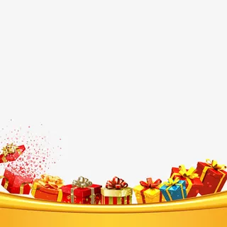礼品盒素材下载免抠节日圣诞节元素