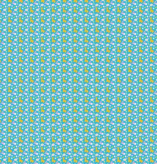 矢量无缝拼接儿童动物长颈鹿图案免抠