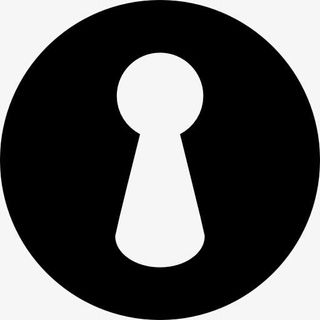 钥匙孔图标免抠