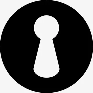 钥匙孔图标免抠