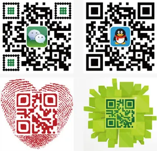 二维码矢量素材免抠