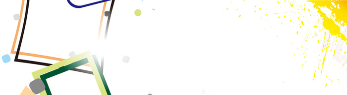 简约潮流几何形banner背景高清