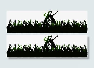 世界杯欧洲杯举手狂欢唱歌剪影免抠