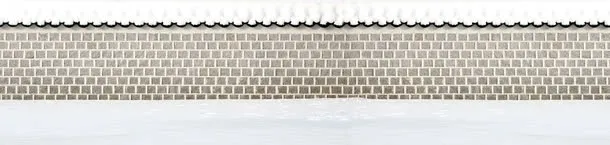 冬季围墙吊旗图片免抠