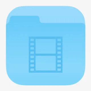 电影IOS8操作系统PNG图标免抠