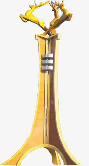 金色鹿高贵象征繁华免抠