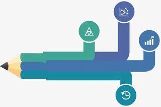 铅笔矢量素材图免抠