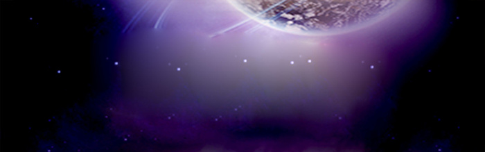 紫色星空图高清