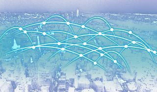 覆盖城市的网络免抠