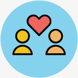 结婚素材 爱心小人免抠