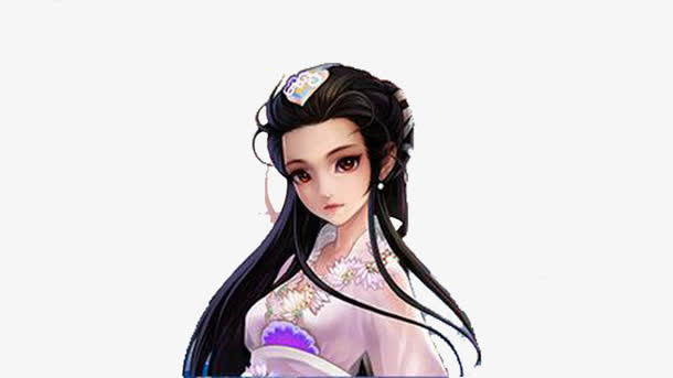 闭月羞花免抠