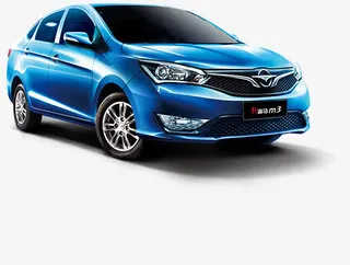 天蓝色马自达汽车免抠