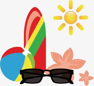 矢量时尚生活百科扁平化素材免抠