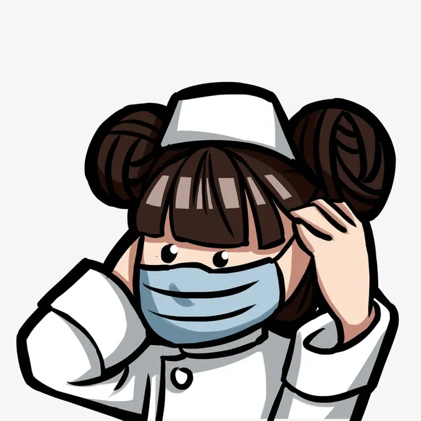 手绘卡通人物疫情医生元素免抠