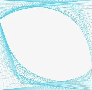 绿色科技线条网格免抠