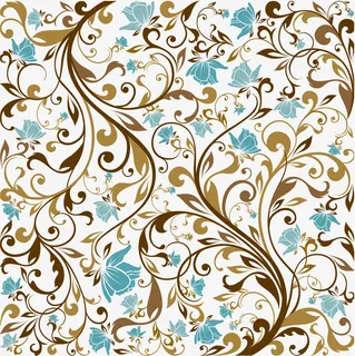 漂亮的时尚花纹背景素材