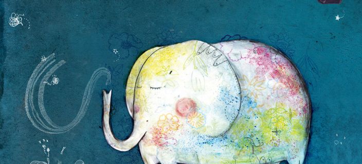 韩国插画设计卡通背景图高清