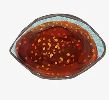 重庆口味手绘卡通火锅油碟免抠 重庆口味手绘卡通火锅油碟免抠