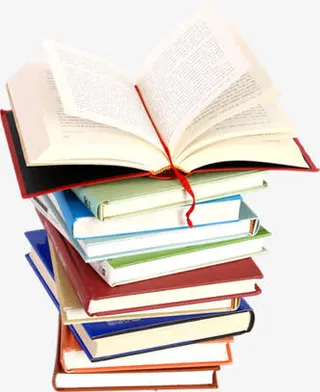 学海书本展开春天免抠